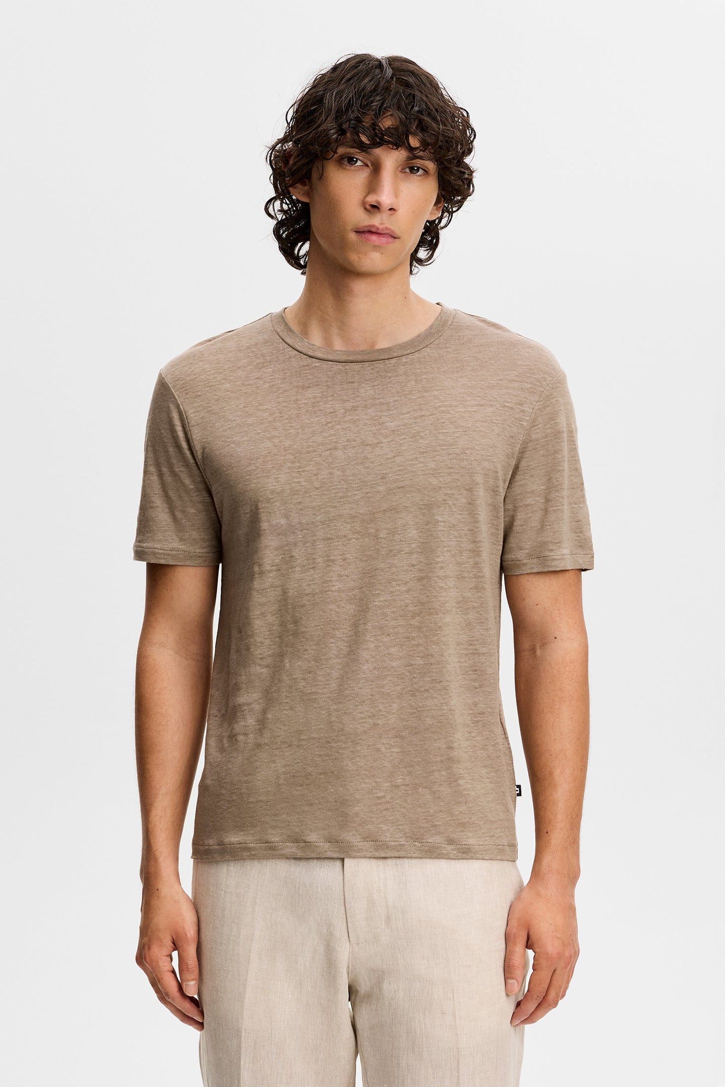 Coma Linen Tee / Brindle